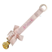 Lade das Bild in den Galerie-Viewer, Elodie Schnullerband - Powder Pink *personalisierbar*
