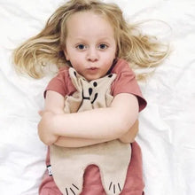 Lade das Bild in den Galerie-Viewer, BUDDY "Brom The Bear" Schmusetuch *personalisierbar* freeshipping - Happy Giggles