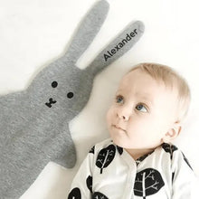 Lade das Bild in den Galerie-Viewer, BUDDY "Flap The Rabbit" Schmusetuch *personalisierbar* freeshipping - Happy Giggles