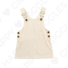 Lade das Bild in den Galerie-Viewer, Latzrock aus Cord freeshipping - Happy Giggles