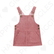 Lade das Bild in den Galerie-Viewer, Latzrock aus Cord freeshipping - Happy Giggles