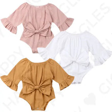 Lade das Bild in den Galerie-Viewer, Strampler "Chic Bow" freeshipping - Happy Giggles