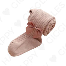 Lade das Bild in den Galerie-Viewer, Strumpfhose mit Schleife freeshipping - Happy Giggles