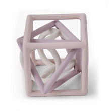 Lade das Bild in den Galerie-Viewer, Silikonspielzeug in drei Formen - rosa/lila
