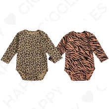 Load image into Gallery viewer, Langarm Body mit Animal-Print freeshipping - Happy Giggles
